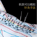 中医针灸人体经络穴位模型教学男女全身十二经络小皮人